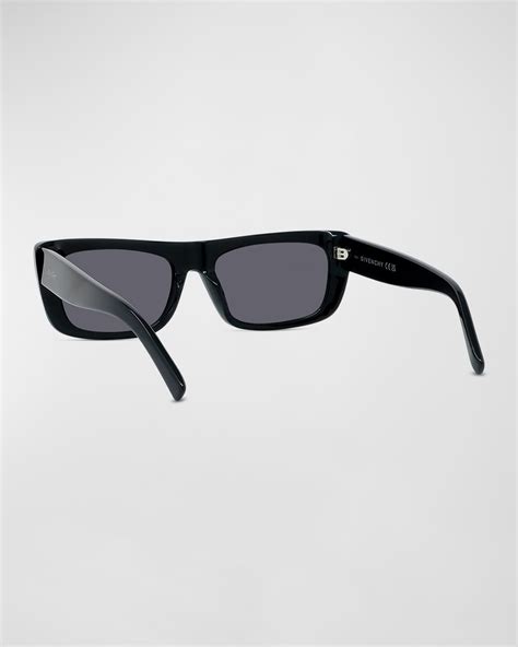 givenchy black rectangular sunglasses|givenchy sunglasses for men.